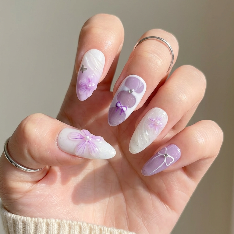 ellie vincy press on nails