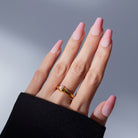 Coffin Fade,Ellie Vincy Press on Nails,Medium  Almond,Ombre, Solid color, Pink press on nails,30 pcs, False nails,Reusable,Glue on nails,Sticky on nails,Pop on nails