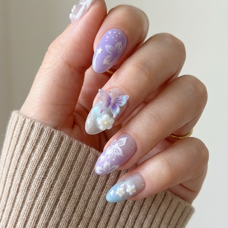 ellie vincy press on nails