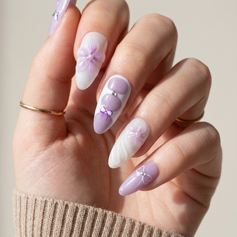 ellie vincy press on nails