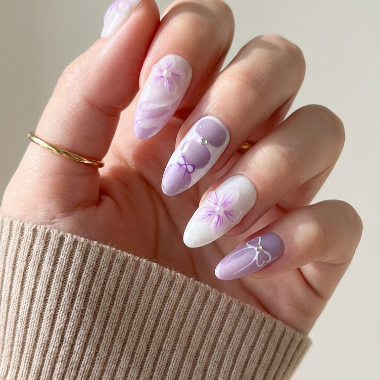 ellie vincy press on nails