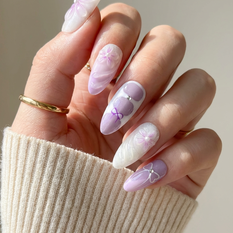 ellie vincy press on nails