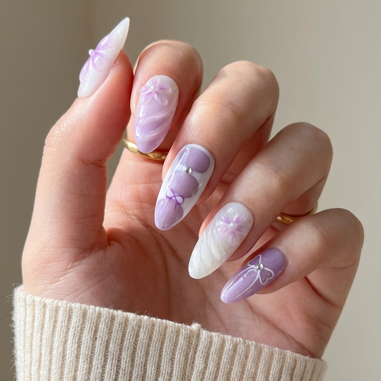 ellie vincy press on nails