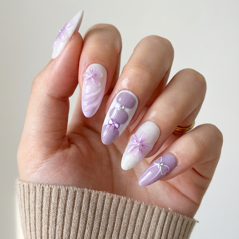 ellie vincy press on nails