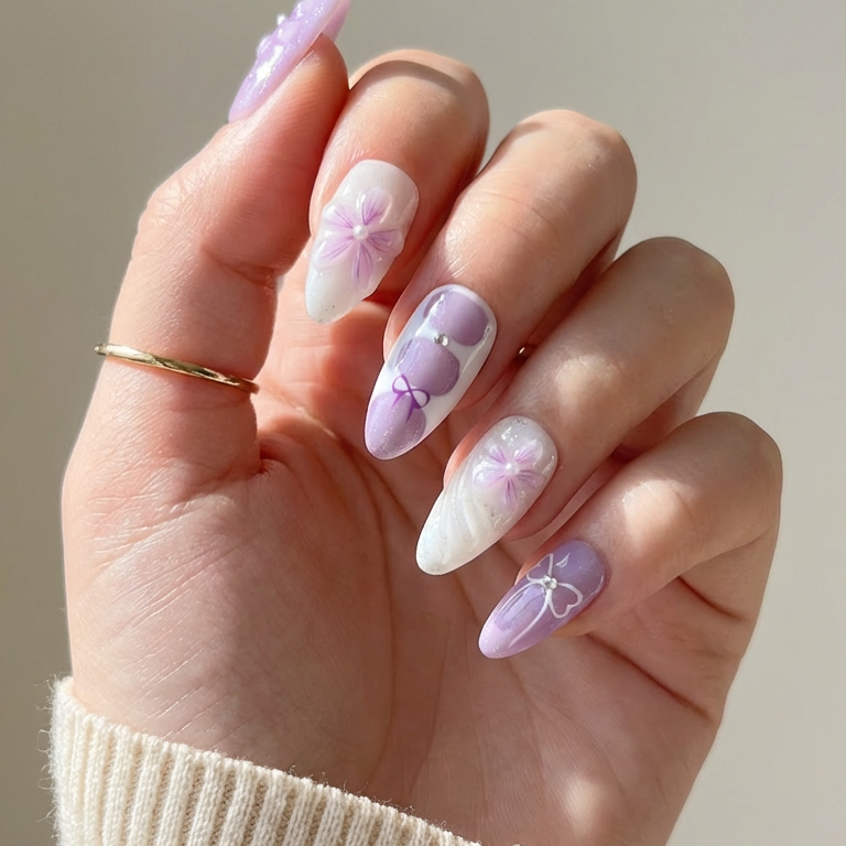 ellie vincy press on nails