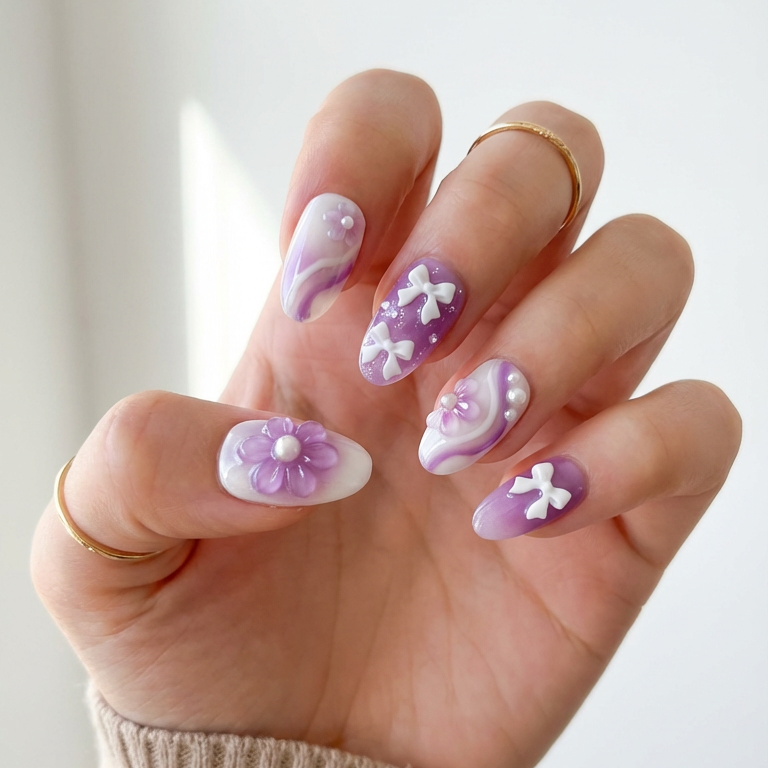 ellie vincy press on nails